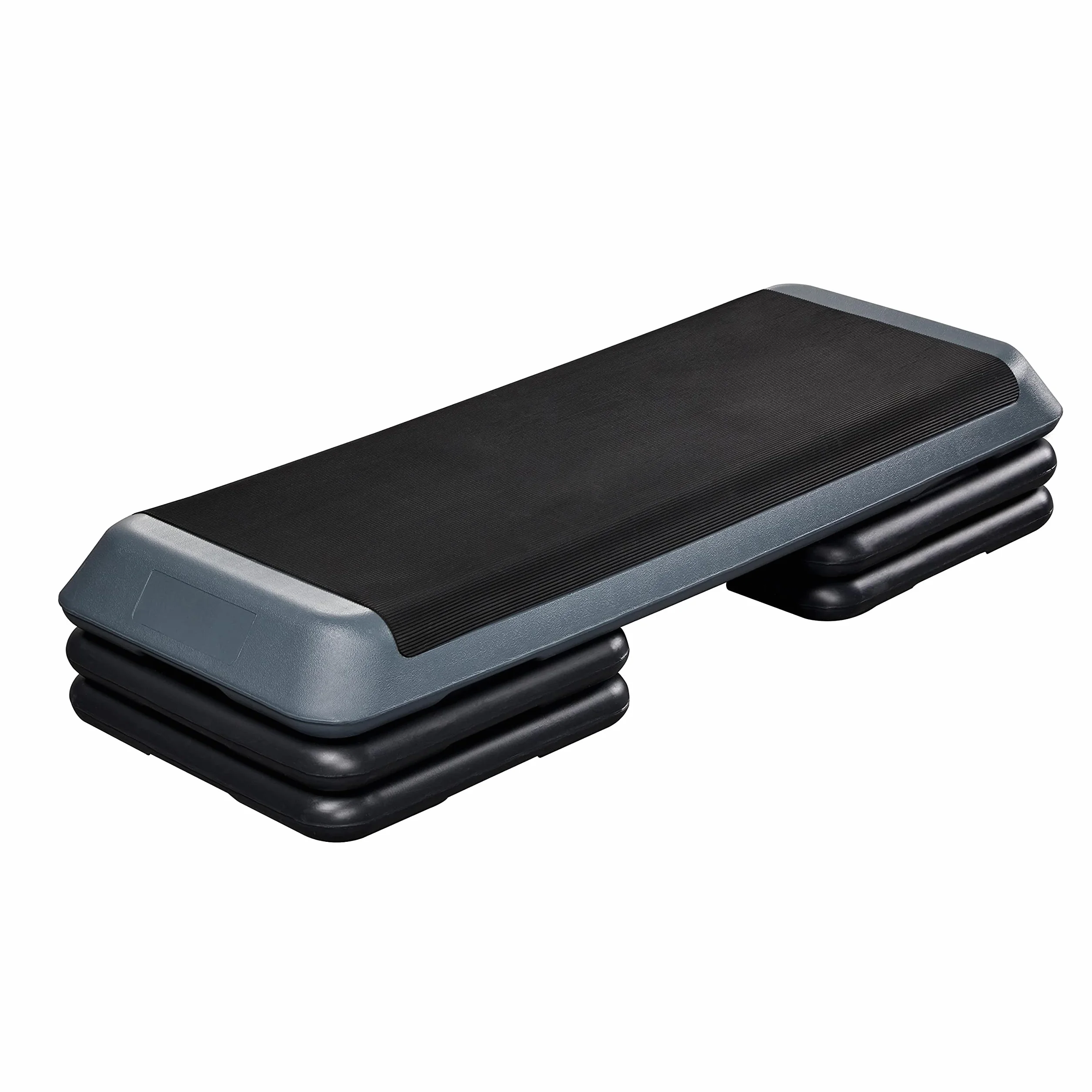 Yaheetech Stepper d'Aérobic Step Fitness 110 x 43 cm Hauteur Réglable 3 Niveaux 11cm/16cm/21cm Charge Max. 250kg