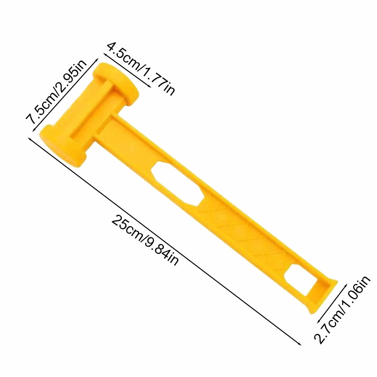 Maillet de camping polyéthylène robuste antirouille pour tente randonnée