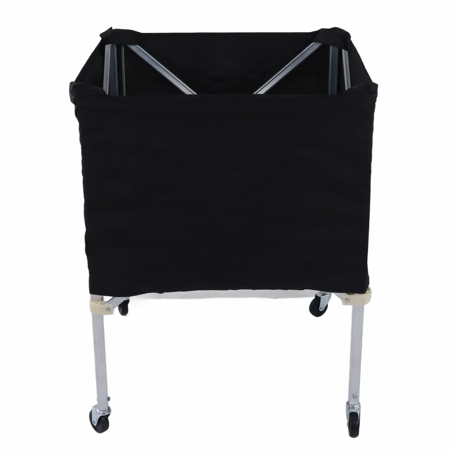 Naroote Chariot de Volley-Ball avec Roues, Chariot de Tennis Chariot de Tennis Chariot de Balle à Roues Chariot de Rangement de Balle Portable Pliable pour Basket-Ball Football Volley-Ball