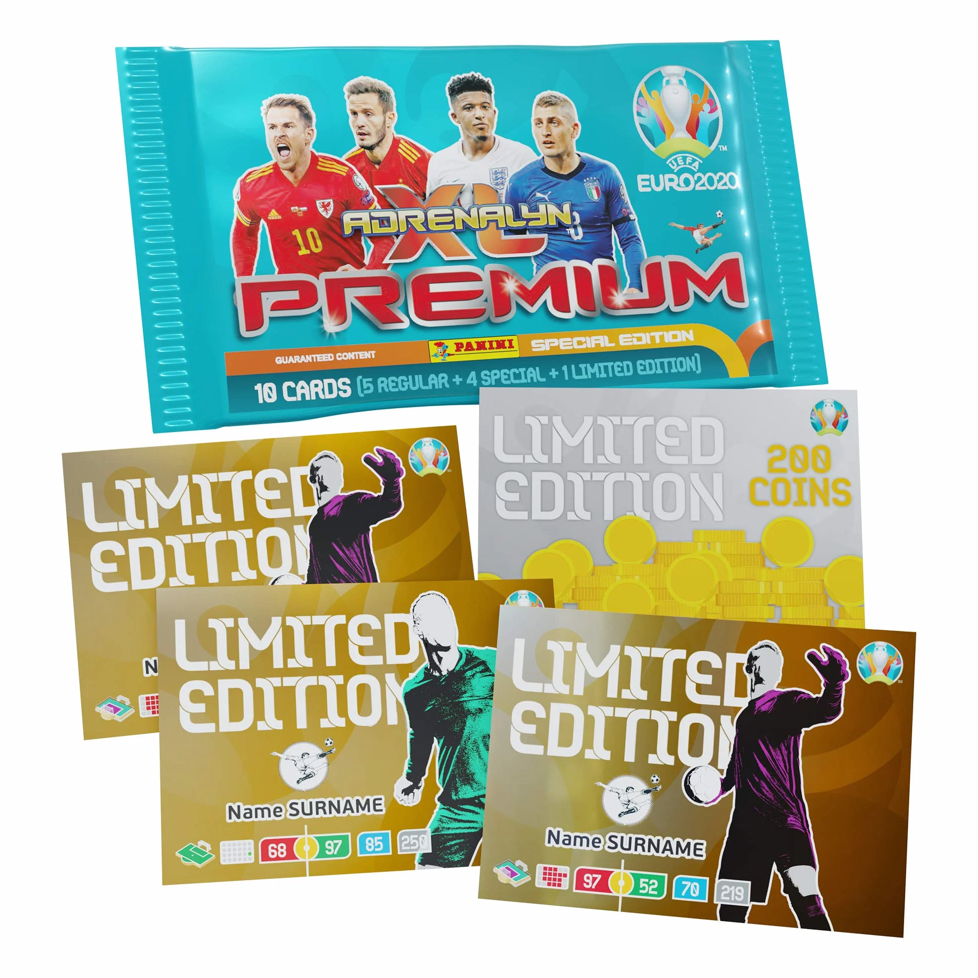 UEFA Euro 2020 Adrenalyn XL Premium Gold Pack