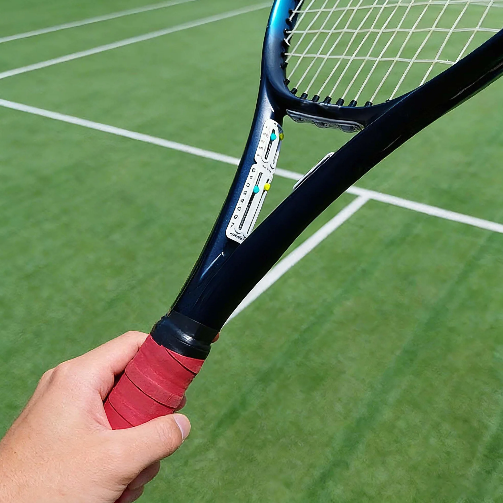 Marqueur de Raquette de Tennis Portable avec Bandes adhésives Compteur de Scores pour Noter Points Jeux Sets