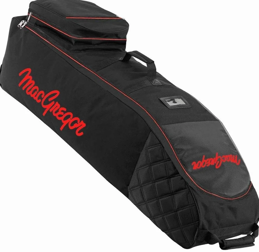 Housse de Voyage de Golf MacGregor VIP Deluxe Noir Rouge