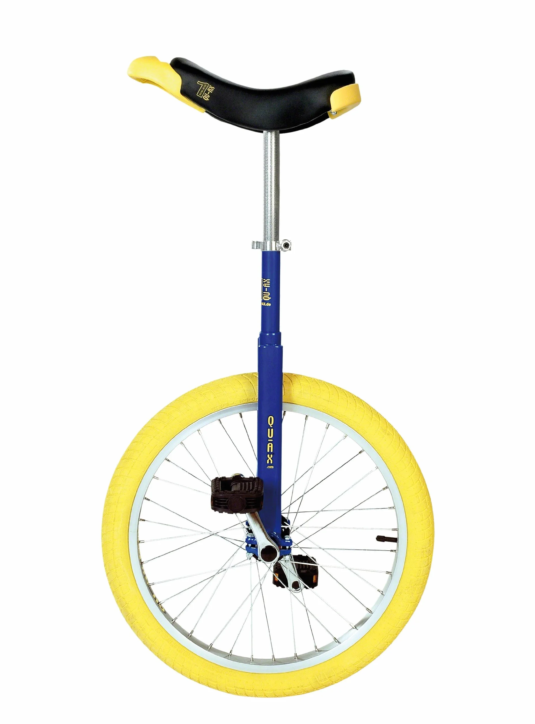 QU-AX MONOCICLO LUXUS 18" LLANTA ALUMINIO CUBIERTA Negra Azul