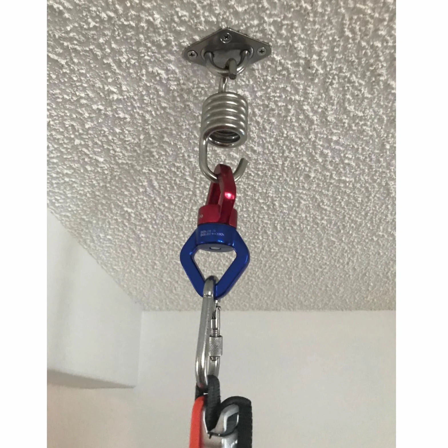TRIWONDER Pivot de Rotation 30 KN Dispositif Pivotant 360° Descendeur Escalade Connecteur Swing Rotateur