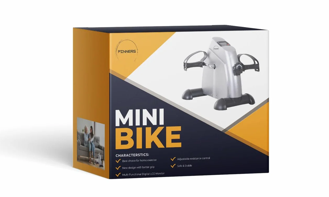 Mini vélo d'appartement, pédales d'exercice statique pour seniors