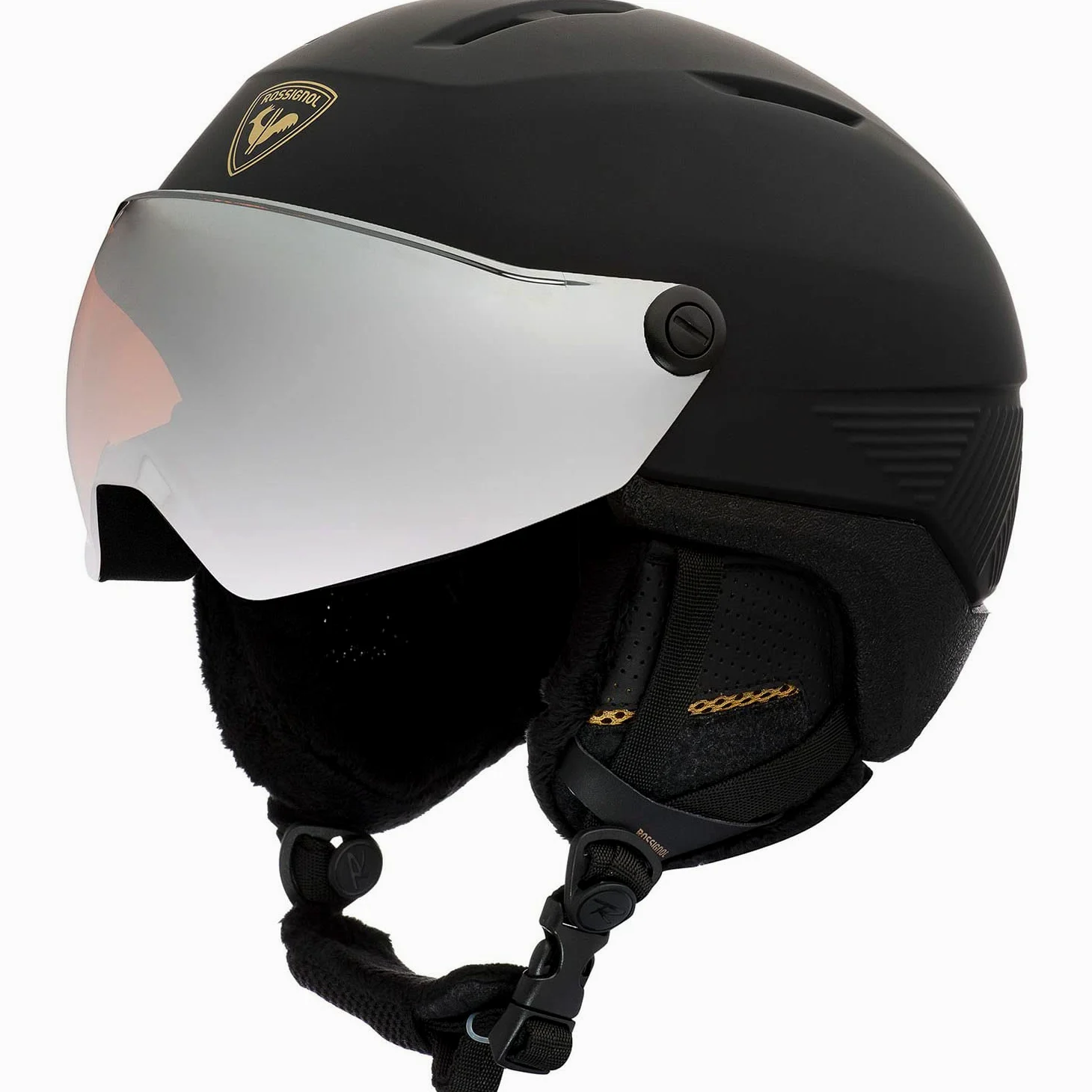 Rossignol - Casque De Ski/Snow Fit Visor Impacts Noir Femme - Femme - Noir