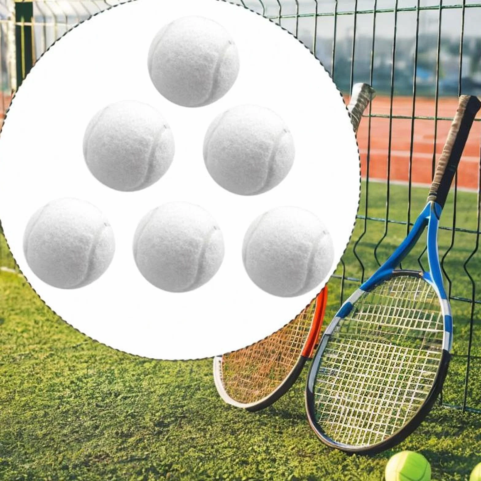 LOVIVER Ensemble de Balles de Tennis Durables pour Entraînement