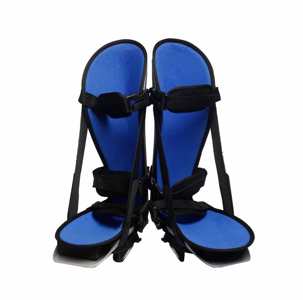 Attelles De Pied pour Vélo De Réadaptation Motorisé, Support De Jambe pour Physiothérapie Électronique, 1 Paire