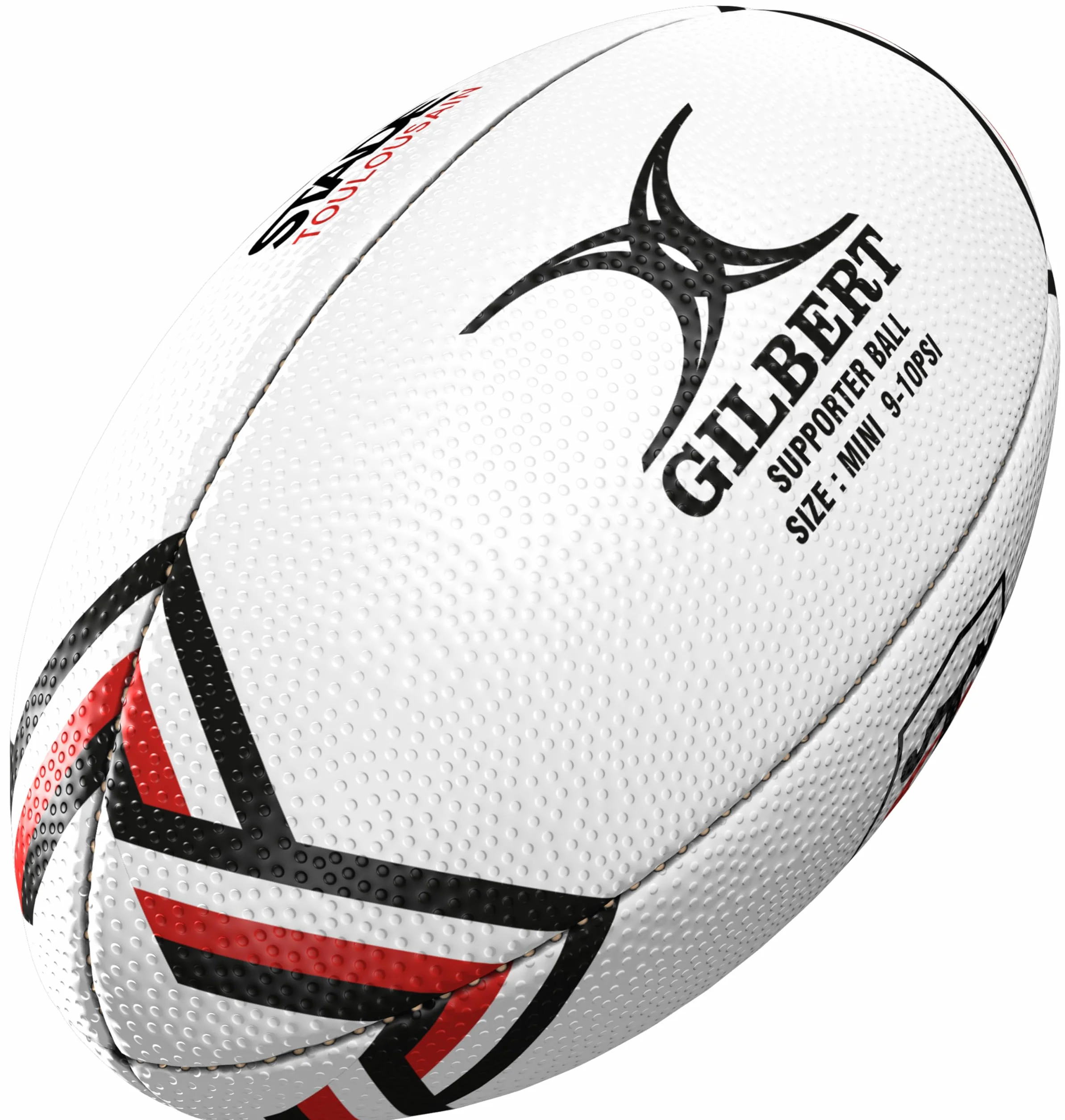 Gilbert Mini Ballon de Rugby Toulouse - Collection Officielle Stade Toulousain