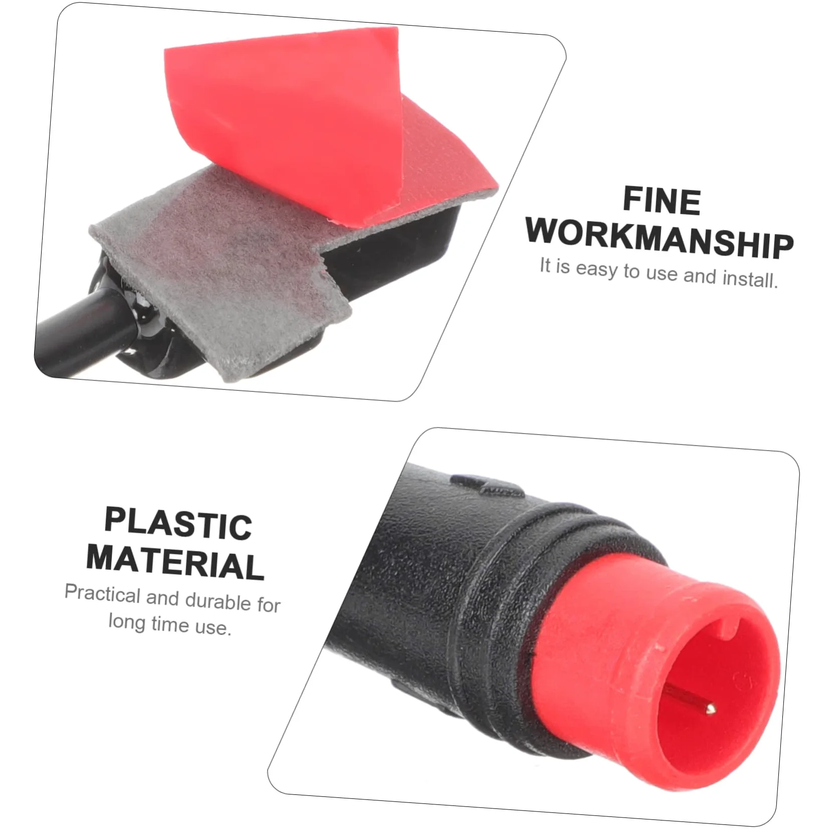 BESPORTBLE 4paires Câble De Frein Électrique pour Vélo Capteur De Coupure De Frein avec Connecteur Pin Compatible Moteur Central Et Arrière