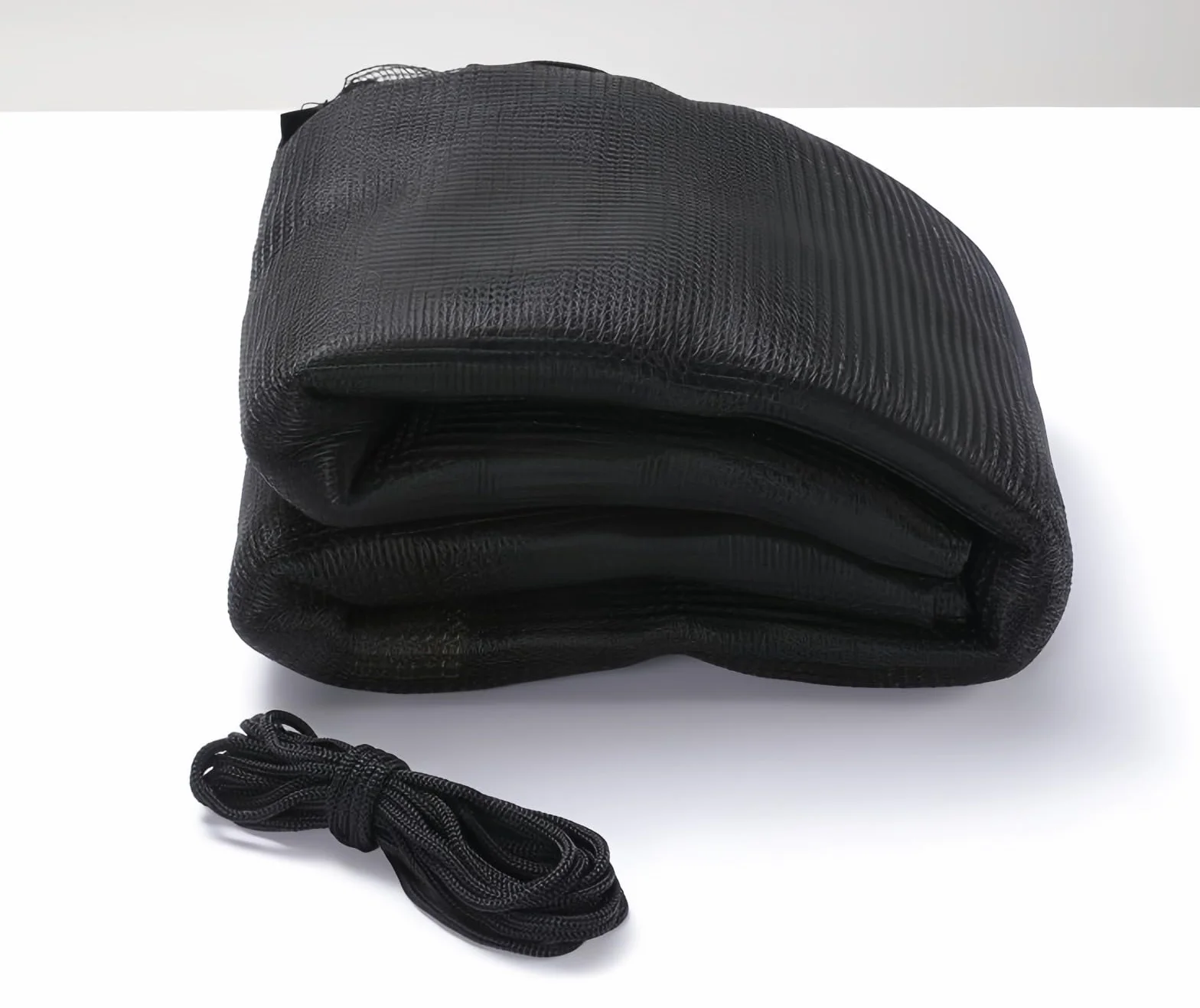 Filet de sécurité pour trampoline 244 306 366 427 cm, filet de rechange pour poteaux 6/8, noir