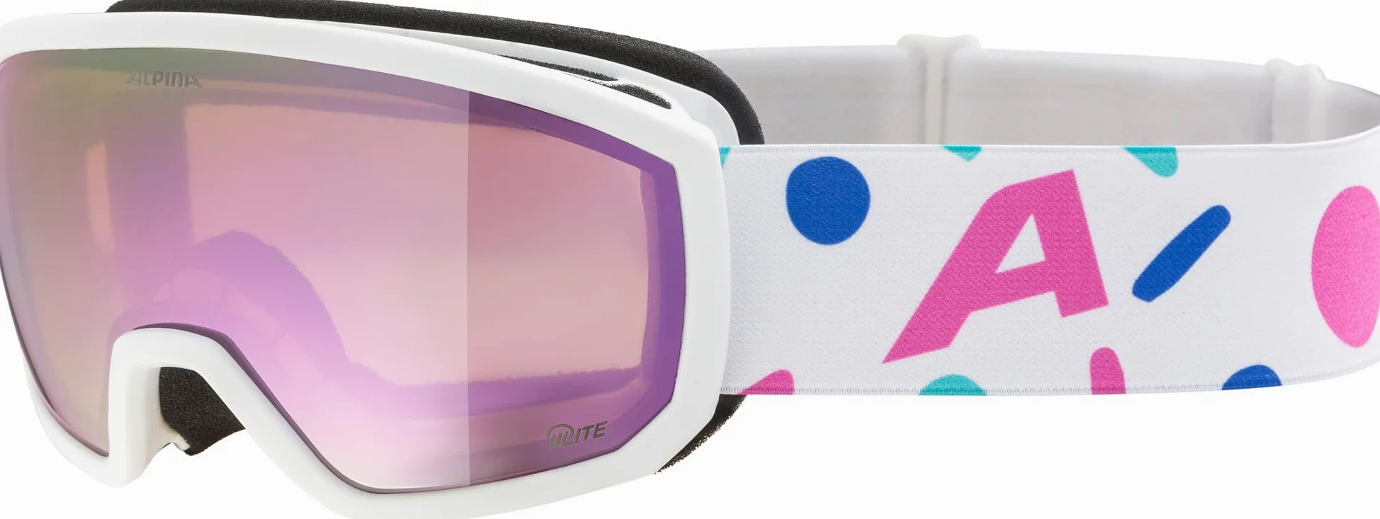 ALPINA Scarabeo Jr. Q-lite Lunettes de ski Mixte enfant (lot de 1)
