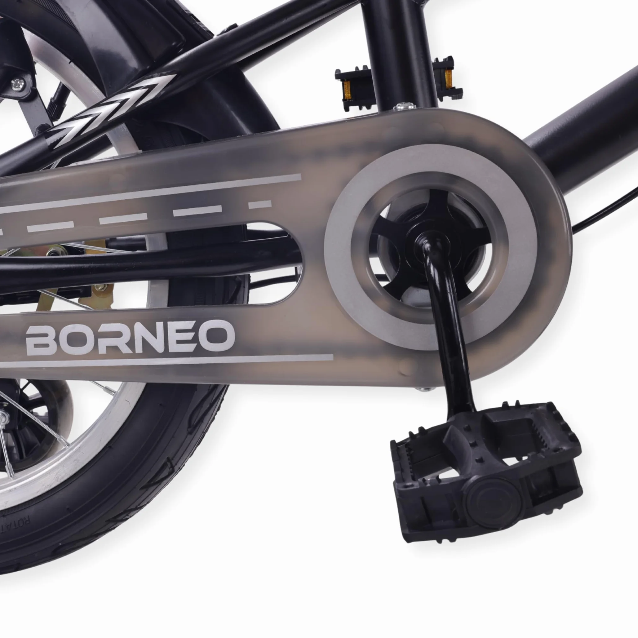 Vélo d'enfant Borneo 12 Pouces Noir