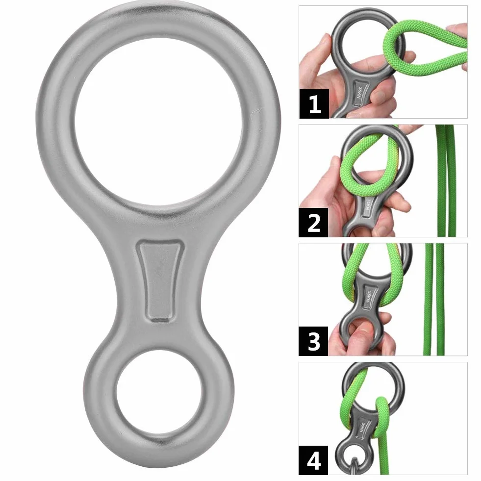 Figure 8 Descendeur Escalade 35KN Alliage d'Aluminium