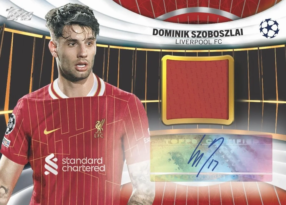 UEFA 2024/25 Topps Club Competitions Value Box - Lot de 7