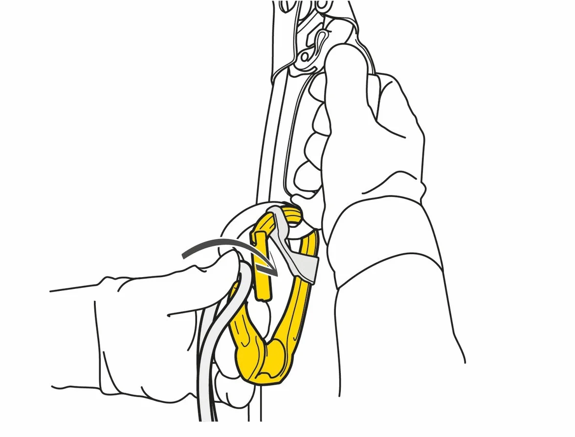 PETZL ROLLCLIP Triact-Lock P74 TL Poulie Multicolore