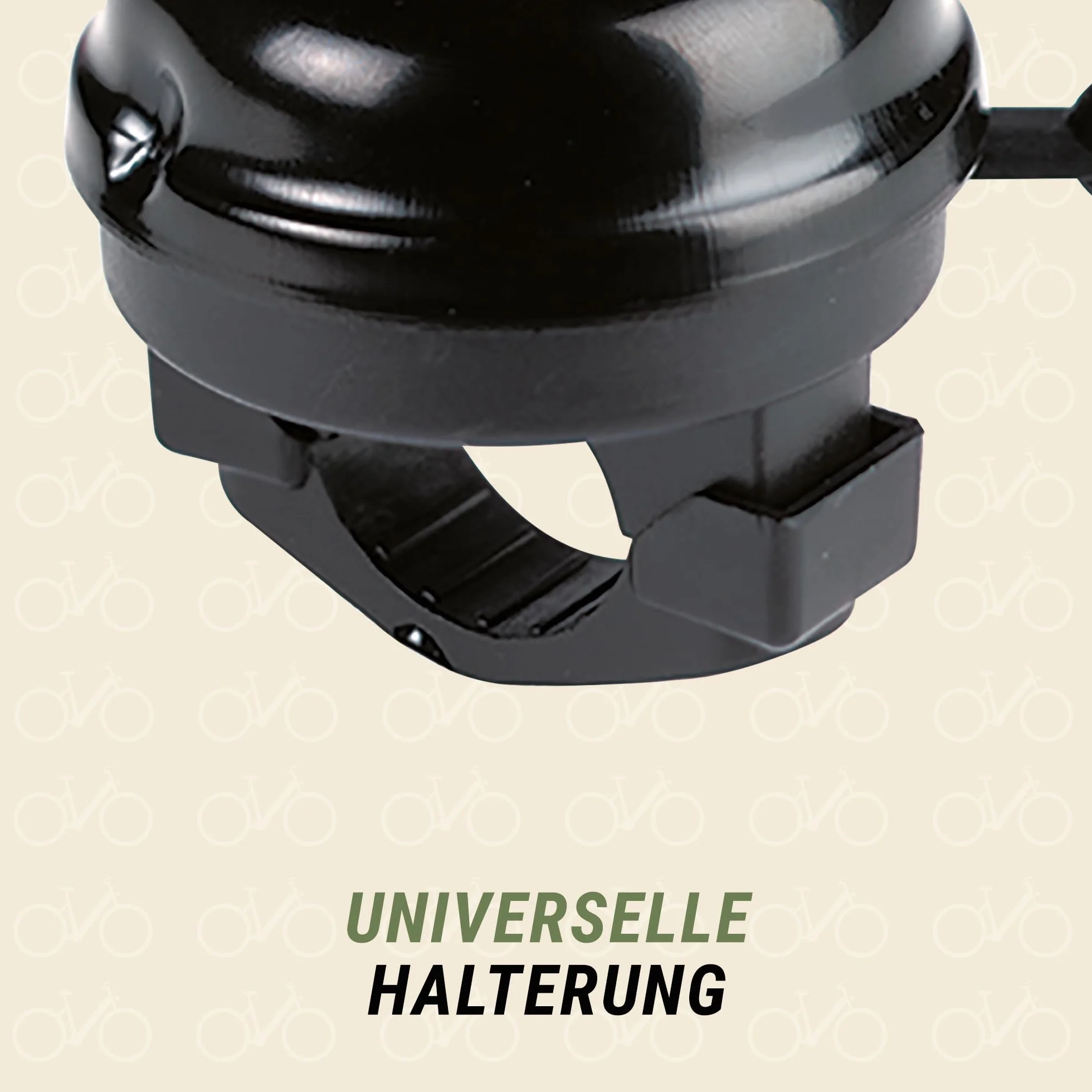 Prophete Sonnette de vélo Noir Taille unique