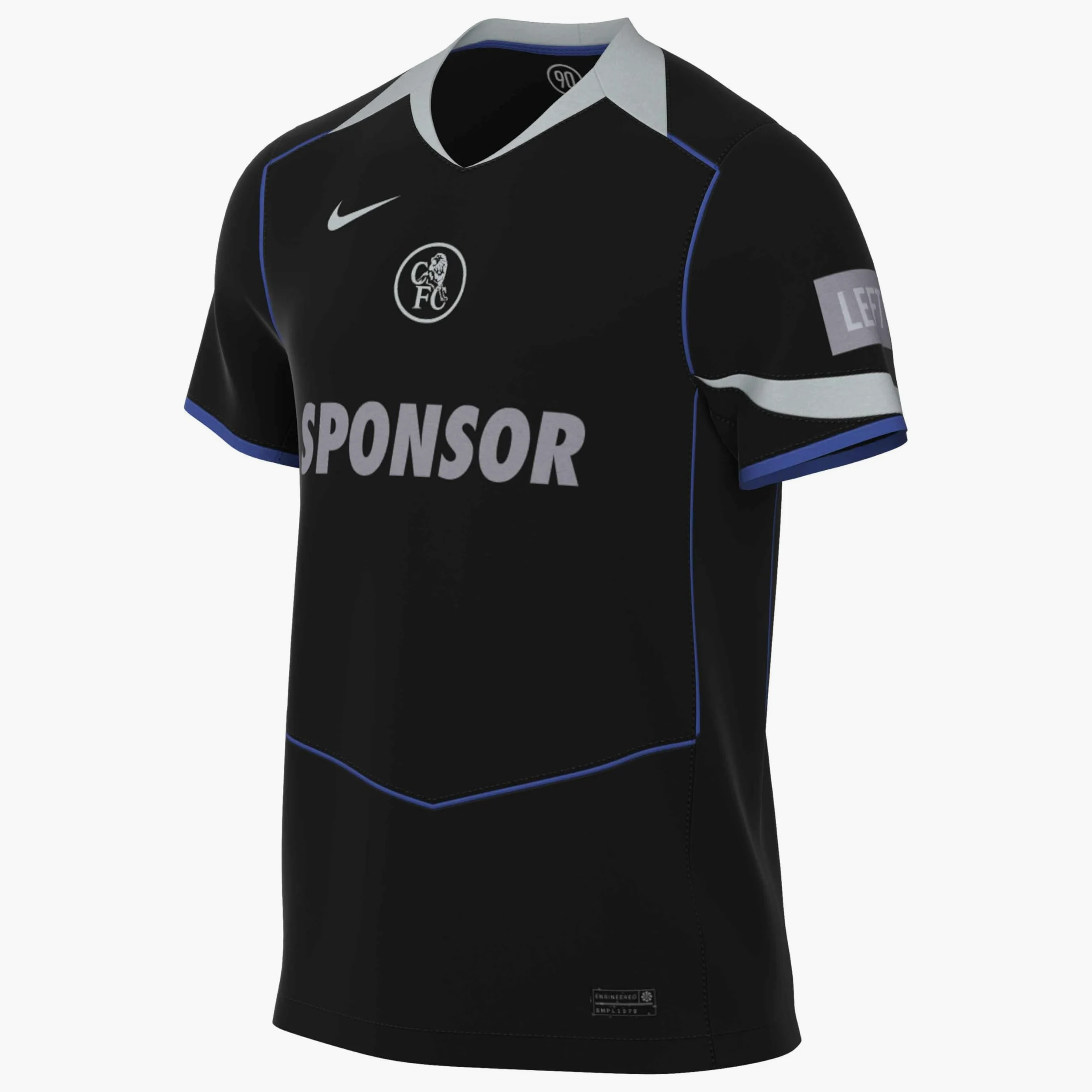 Nike Chelsea FC 2025/26 Stadium 3e Tenue Maillot de Foot Replica Nike Dri-fit pour Homme Réplique du Maillot de Football Homme