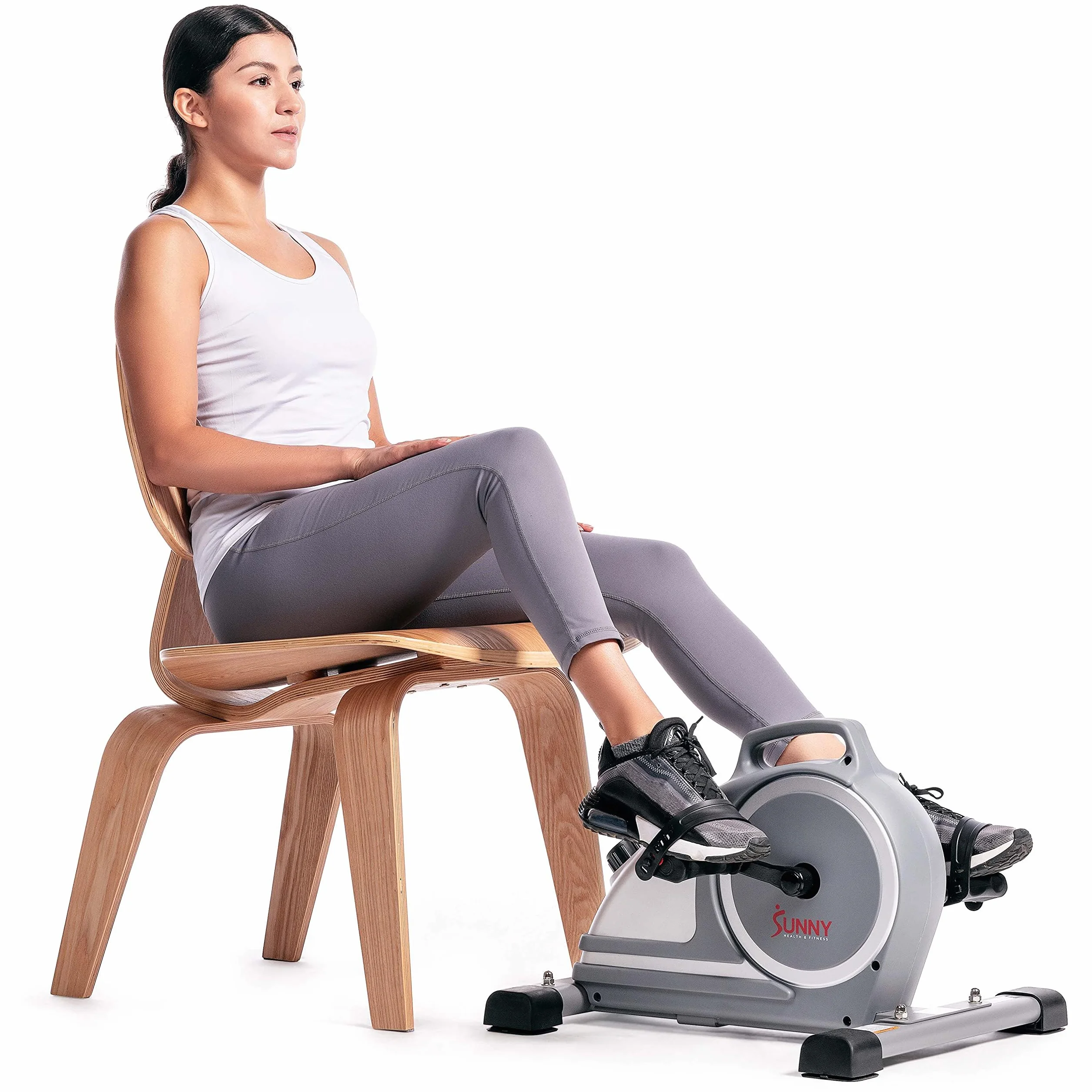 Sunny Health & Fitness Vélo d'appartement Intelligent Mini-pédalier Double Fonction Magnetic