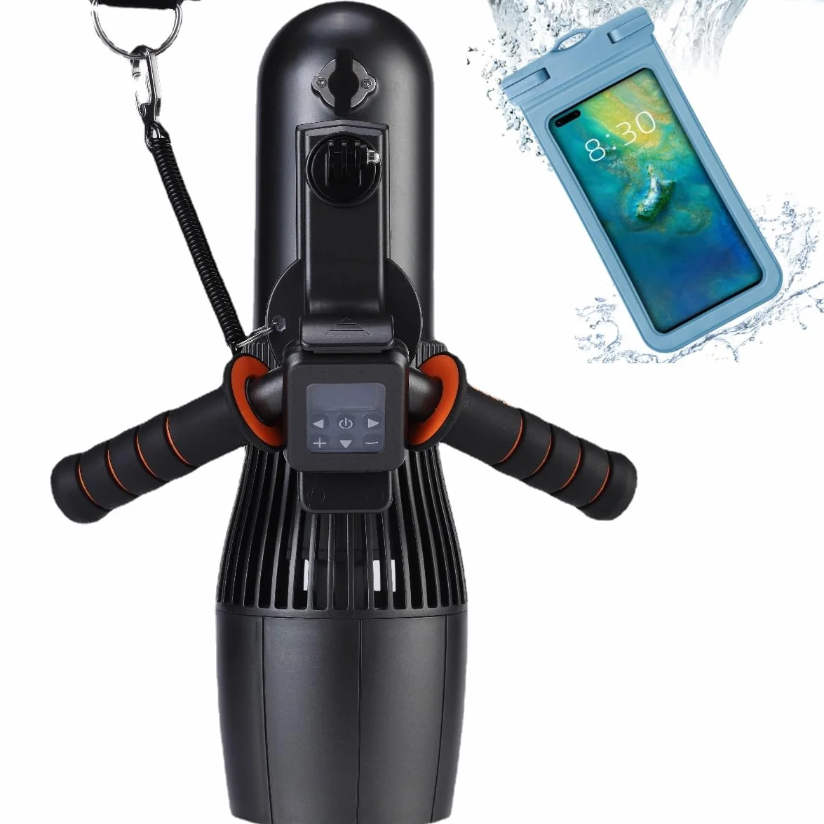 Trottinette sous-marine 500W RC Sup GENEINNO, 10 vitesses, 40M profondeur, sac étanche 30M