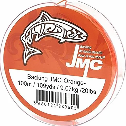 Jmc Backing Blanc 20 Lbs 100 M Moulinet Pêche Mouche