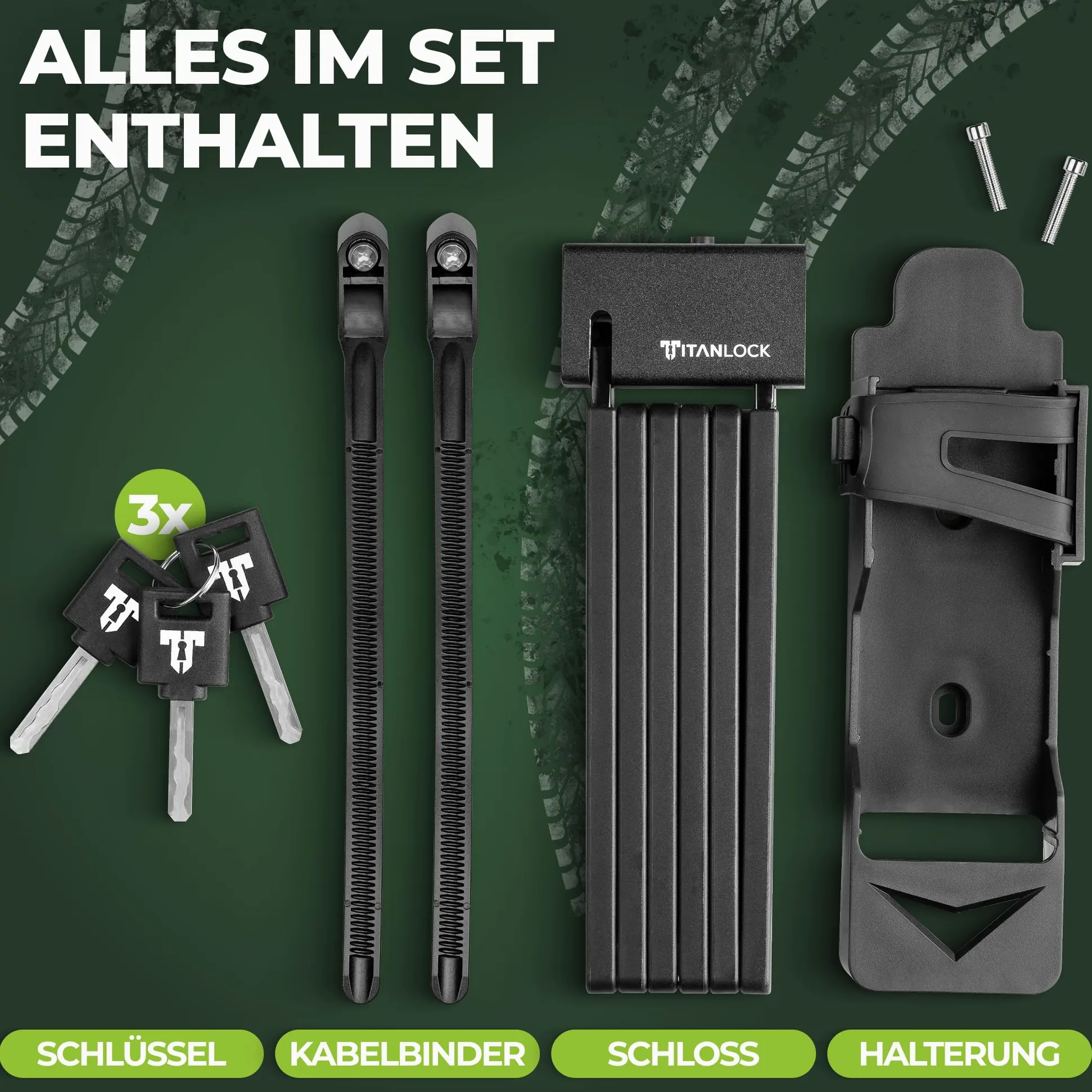 Antivol pliable pour vélo, certifié ART, antivol