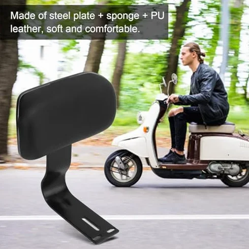 Support de Dossier de Vélo électrique avec Support en Métal Arrière