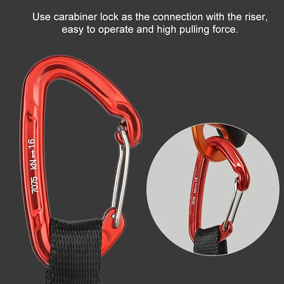 HERCHR Pédale d'ascension 80-133 cm pour l'alpinisme escalade protection technique