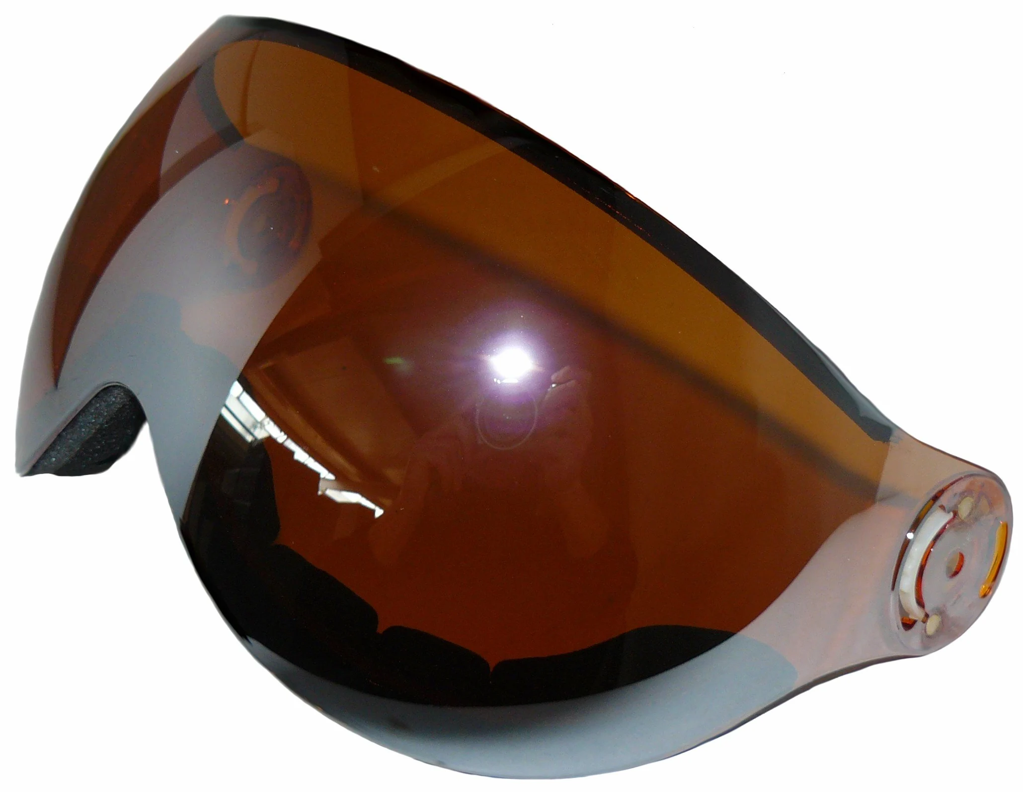 Casque de ski MS95 noir mat avec deux visières rabattables