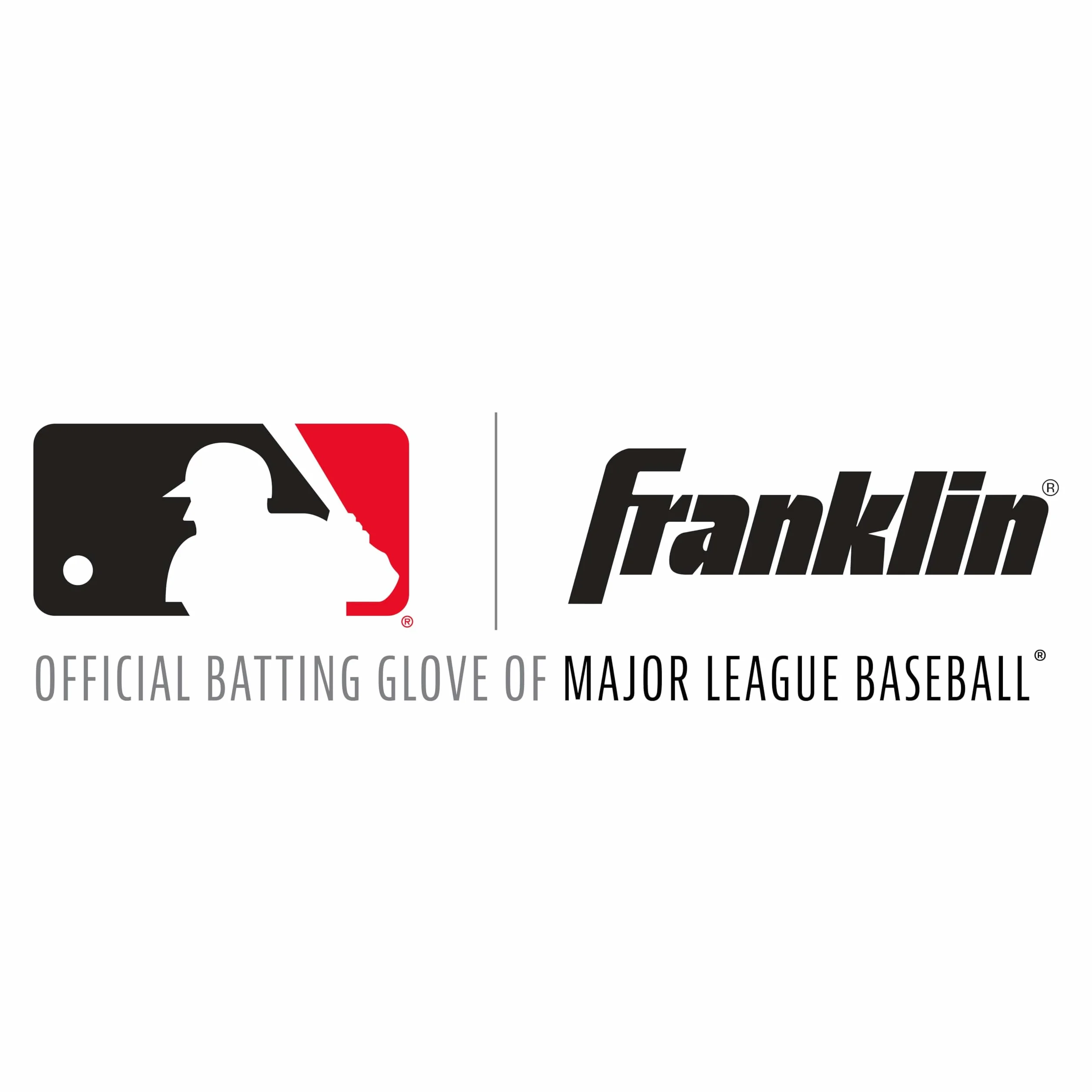 Franklin Sports MLB Digi-Camo Gants de Baseball Homme Gris Noir Rouge