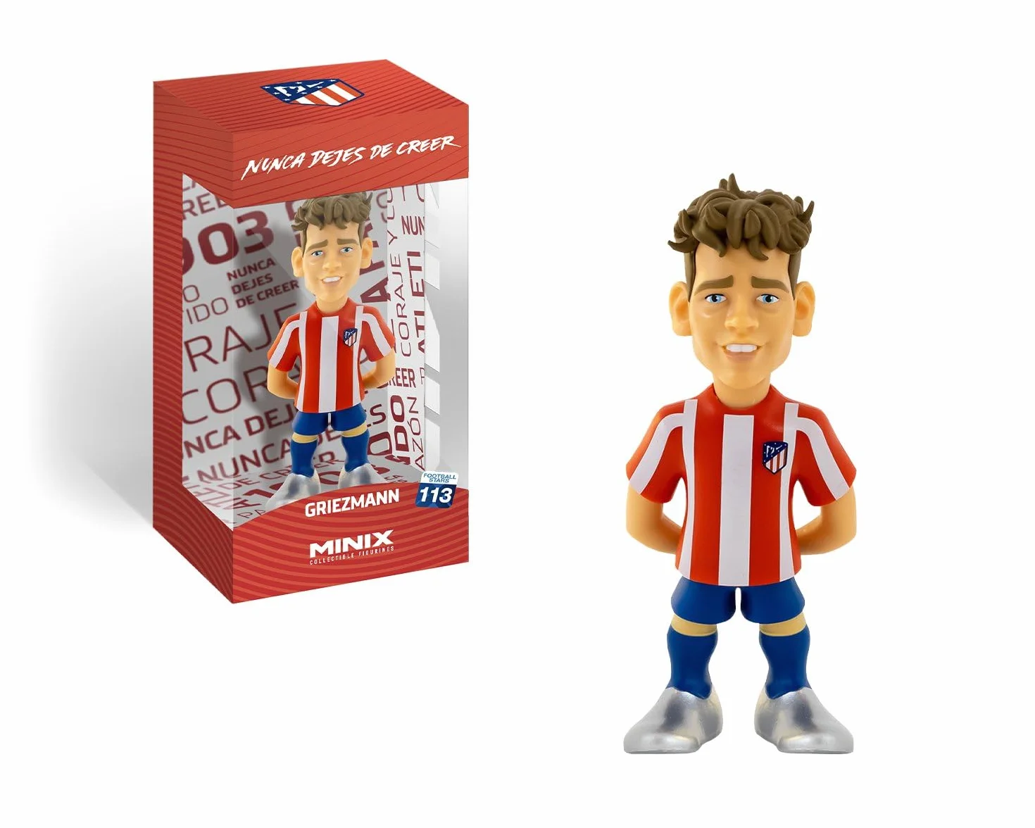 MINIX Atlético Madrid Antoine Griezmann 8 Figurine à Collectionner 12cm