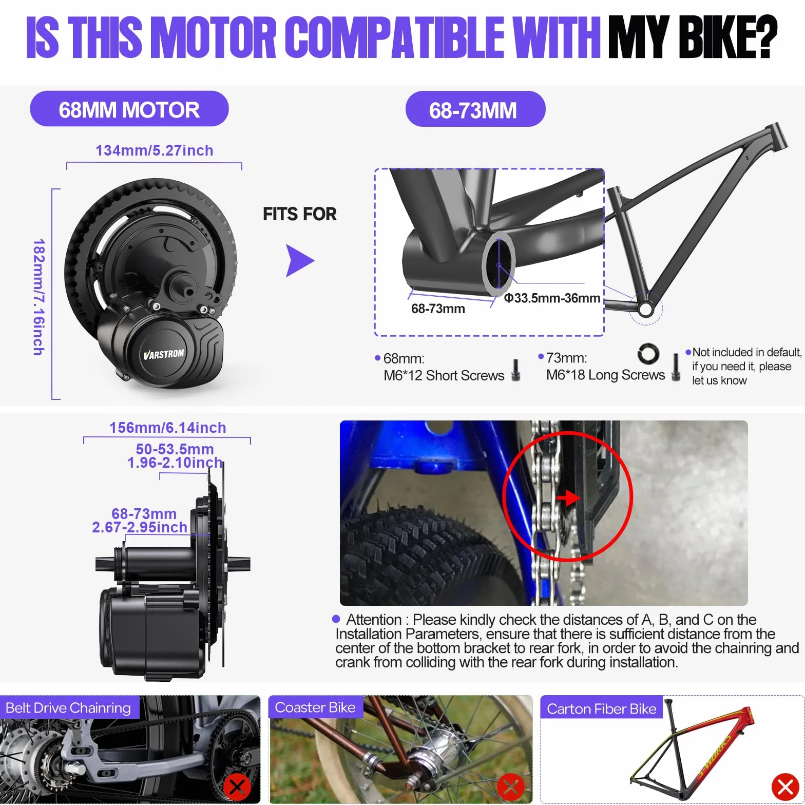 Kit Velo Electrique TSDZ-2B Moteur Central 36V 250W avec Batterie et Affichage