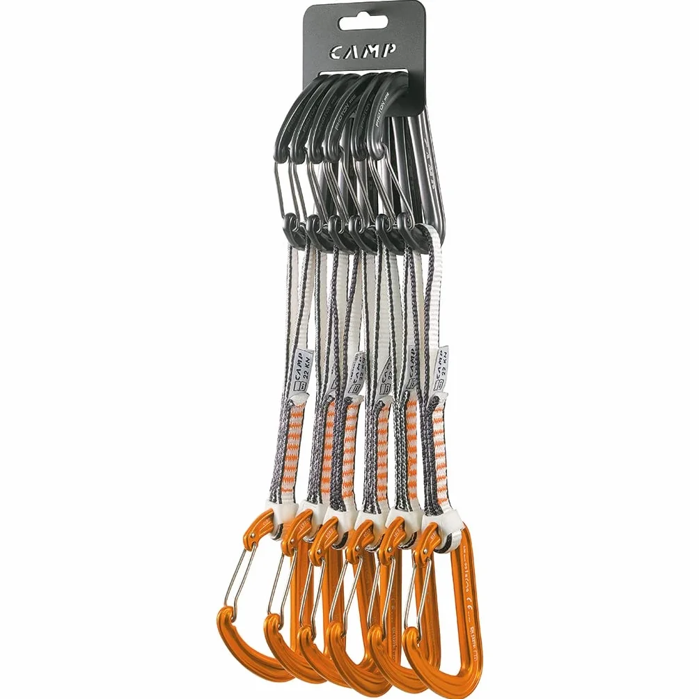 Camp Pack 6 Photon Wire Express KS Dyneema - Lot de 6 dégaines