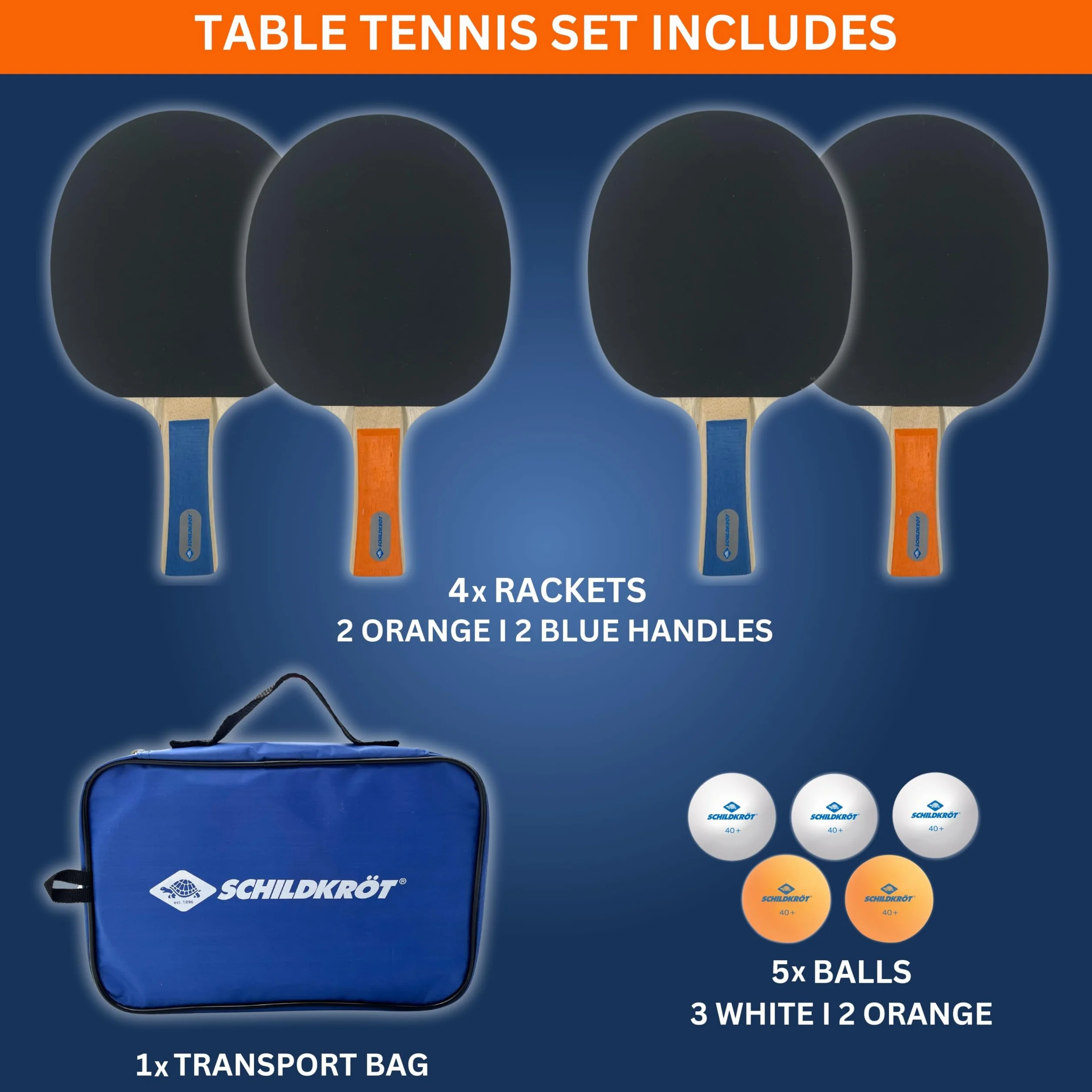 Schildkröt Tennis de Table Hobby Set
