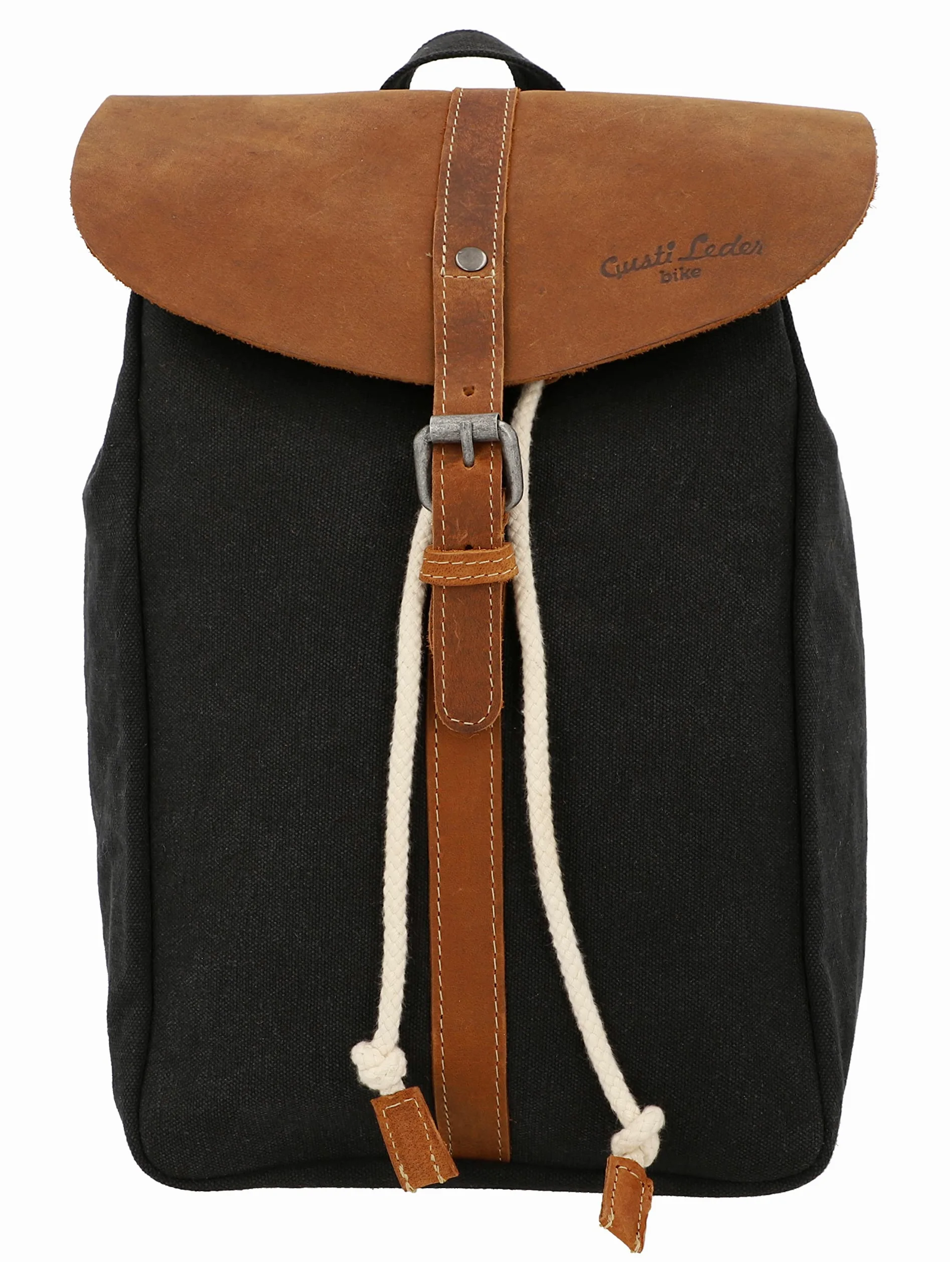 Gusti Sacoche Camille D. de vélo Sac à dos de ville Bleu Toile
