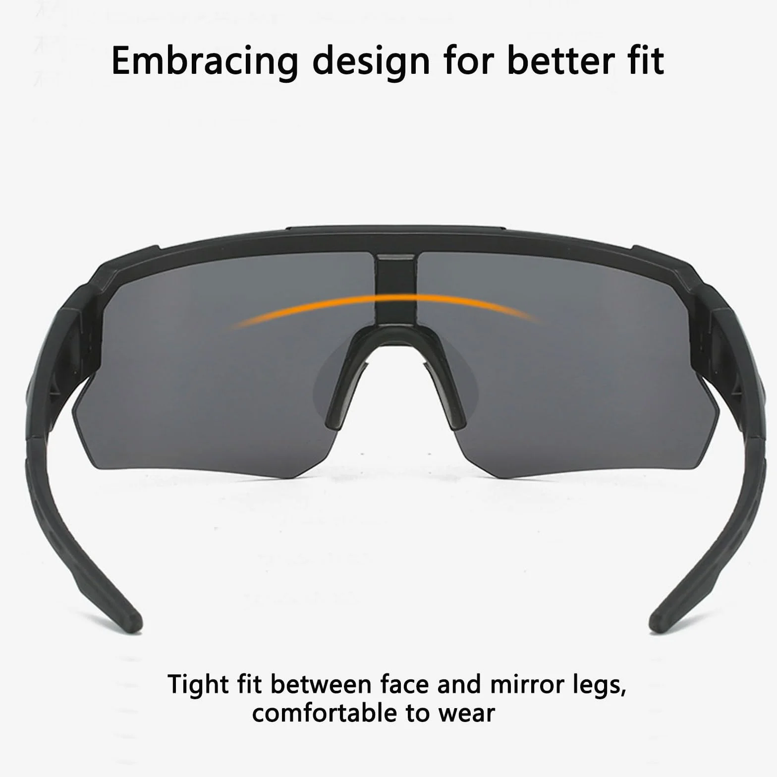 Lunette de Soleil Sport Polarisée UV400 pour Cyclisme Course Pêche Conduite