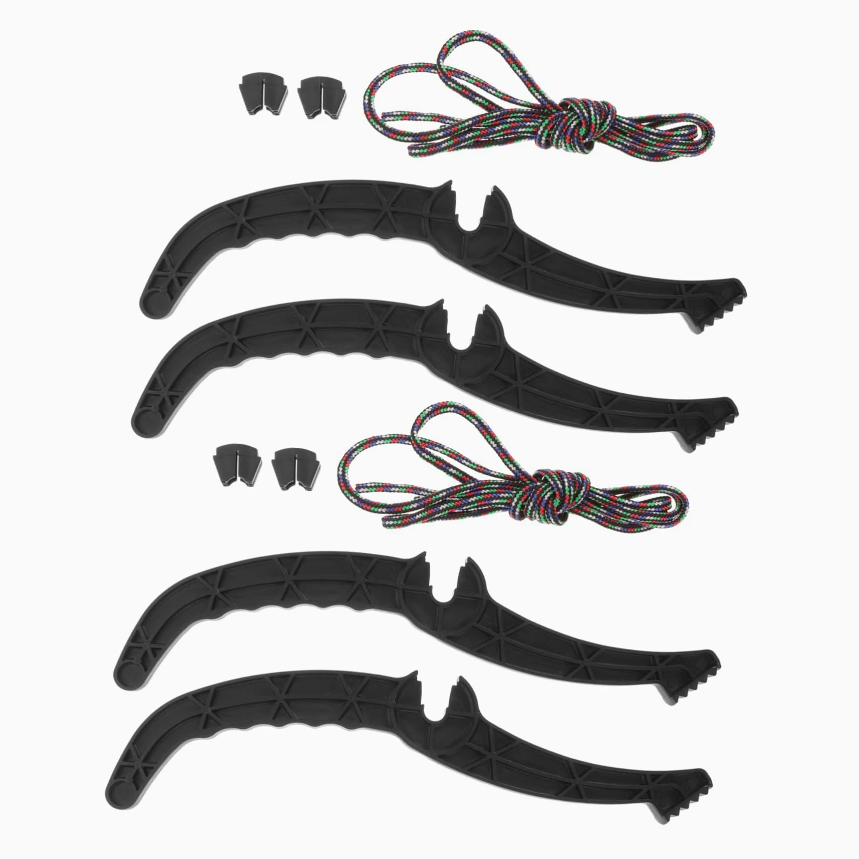 Toddmomy Freins à Skis d'hiver Hommes Kit De Fartage pour Snowboard Neige Trousse Planche Accessoire De Traîneau Levier De Frein De Traîneau Plastique Black