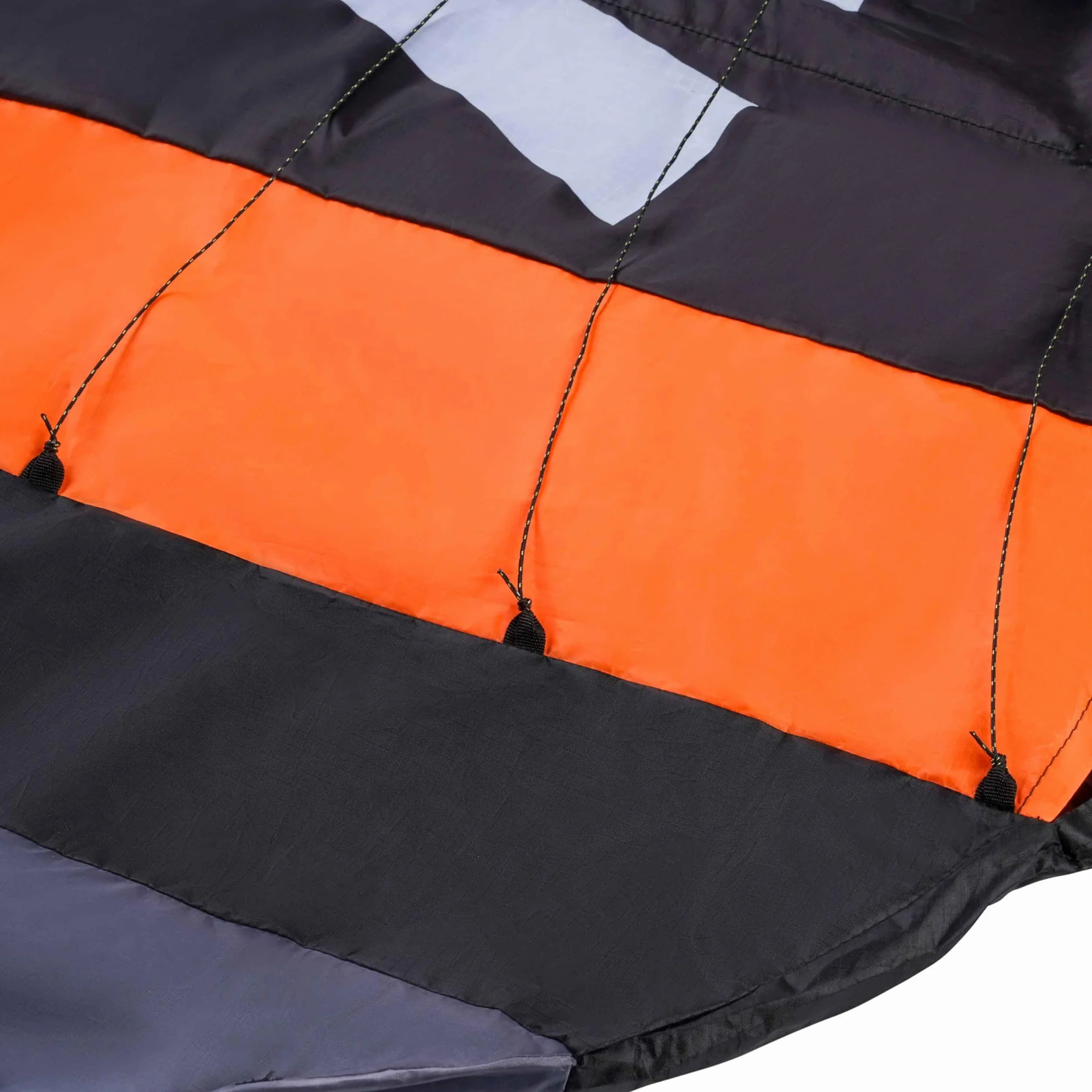 Wolkenstürmer Paraflex Trainer 2.3 Aile de Kitesurf Noir/Orange 3 Lignes cerf-Volant Mountain Board