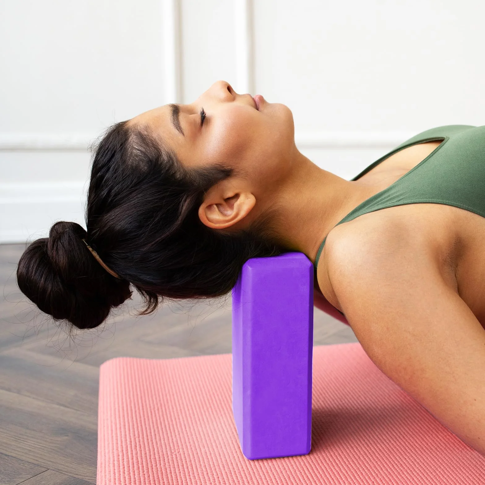 Blocs Yoga en Mousse EVA Haute Densité 23×15×7.6cm Lot de 2