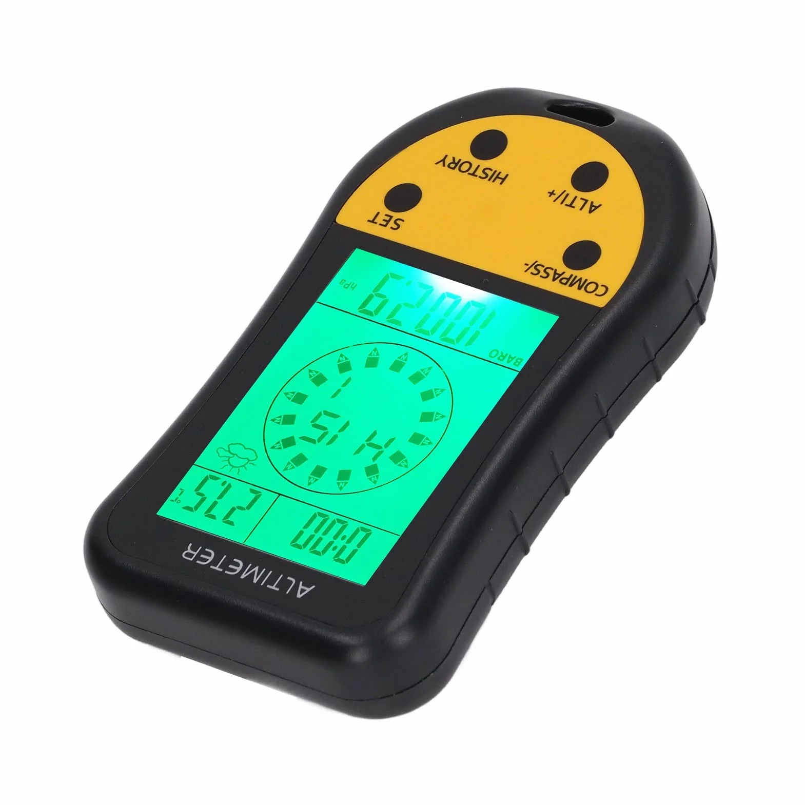 Altimètre Numérique 8 en 1 Baromètre Multifonction Thermomètre Météo Capteur Portable