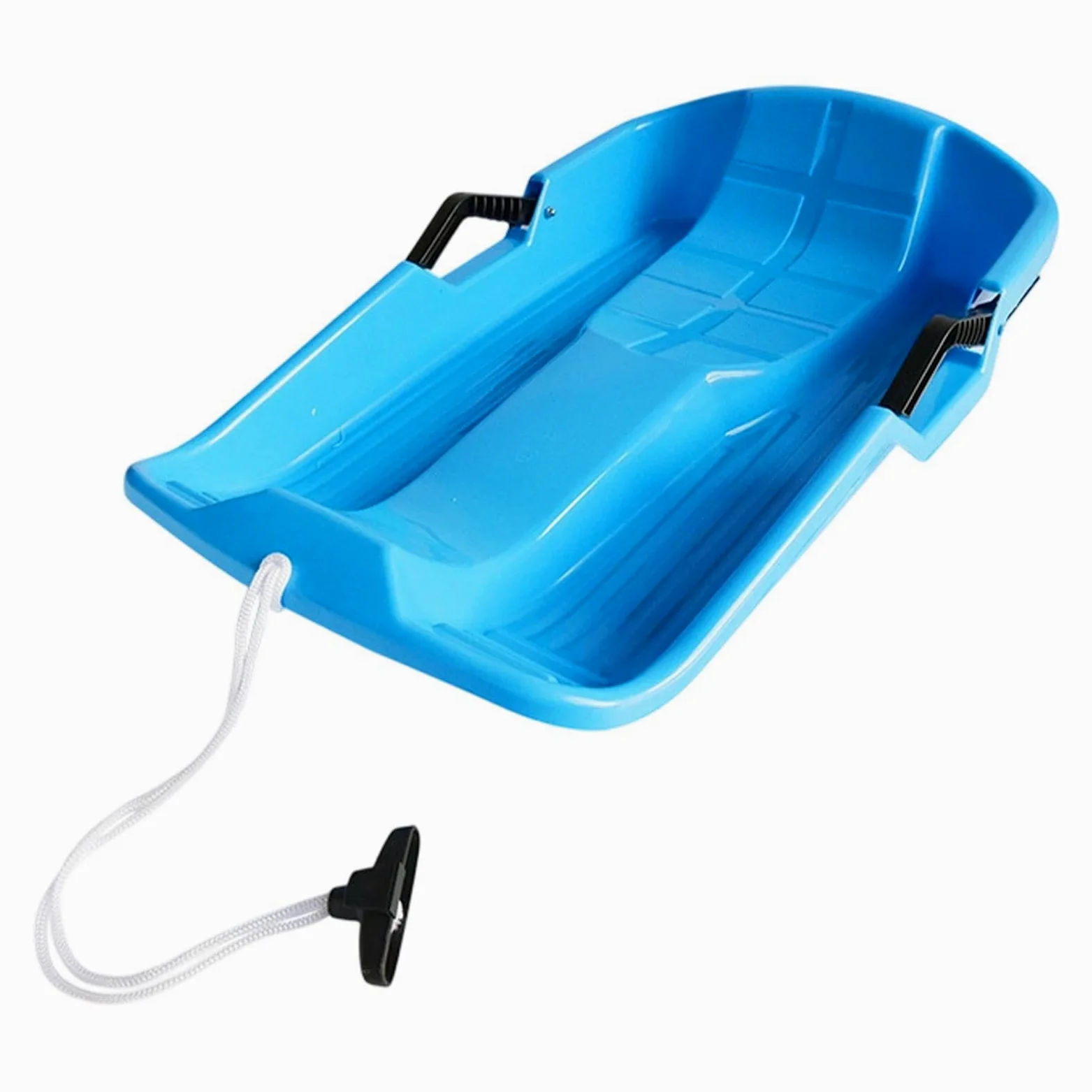 Luge De Neige pour Toboggan 2 Places Léger pour Hiver avec Poignées Et | Luges D'Hiver Pour Pour Garçons Filles Extérieur Plage Sable Glace Pentes Toutes Saisons