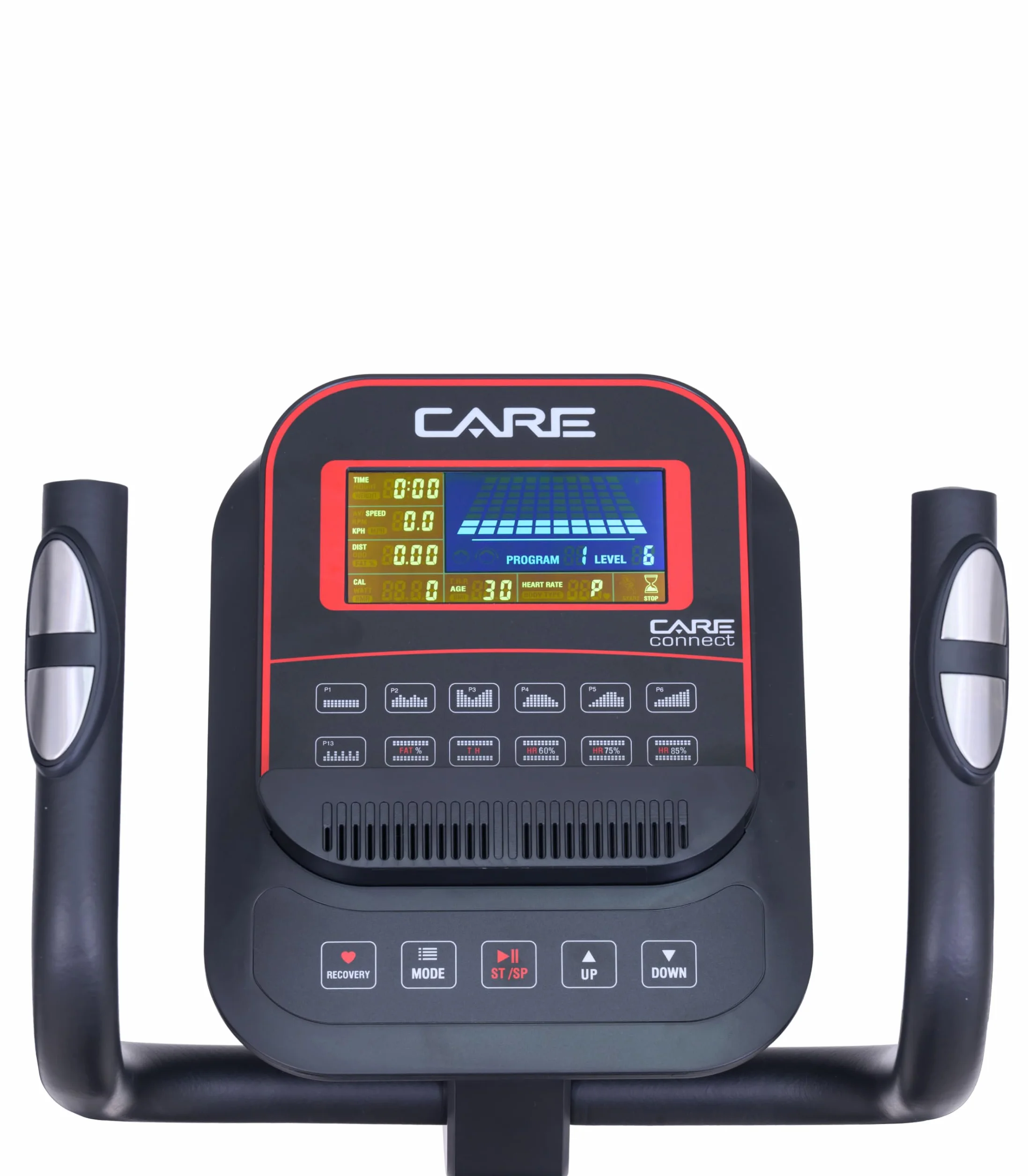 Care Fitness ELLIXUM FD Vélo Elliptique 23 Programmes 16Kg Masse d'Inertie Résistance Magnétique