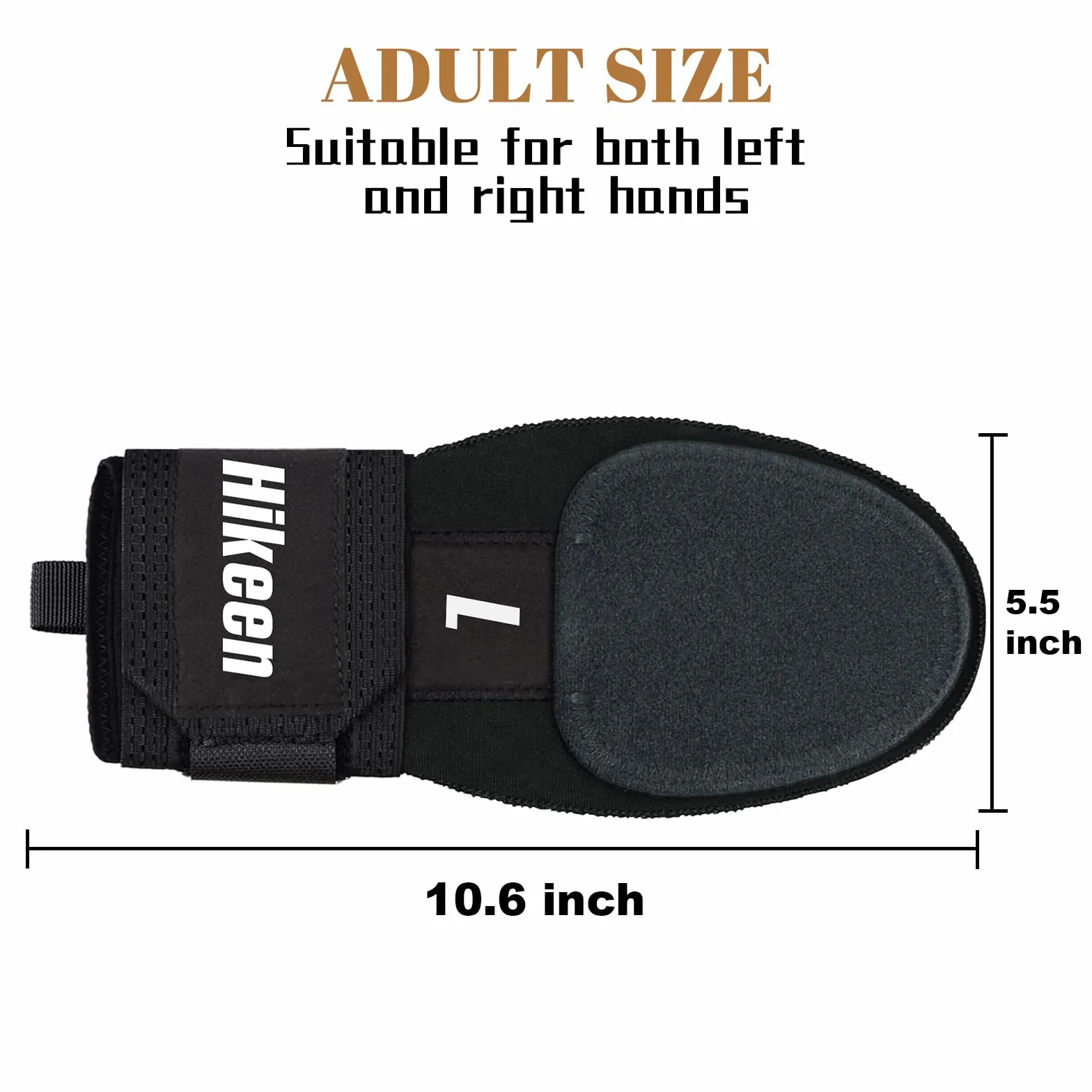BOOSTEADY Gant de Baseball pour Batteur, Gant Coulissant, Protection Mains, Réglable Homme Femme
