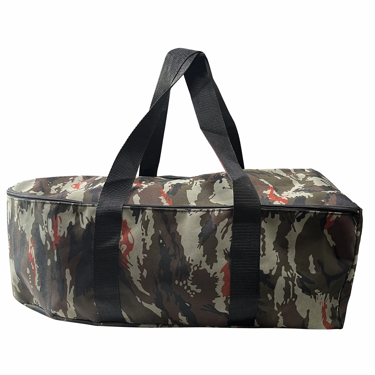 Sac de transport imperméable pour bateau de pêche, camouflage