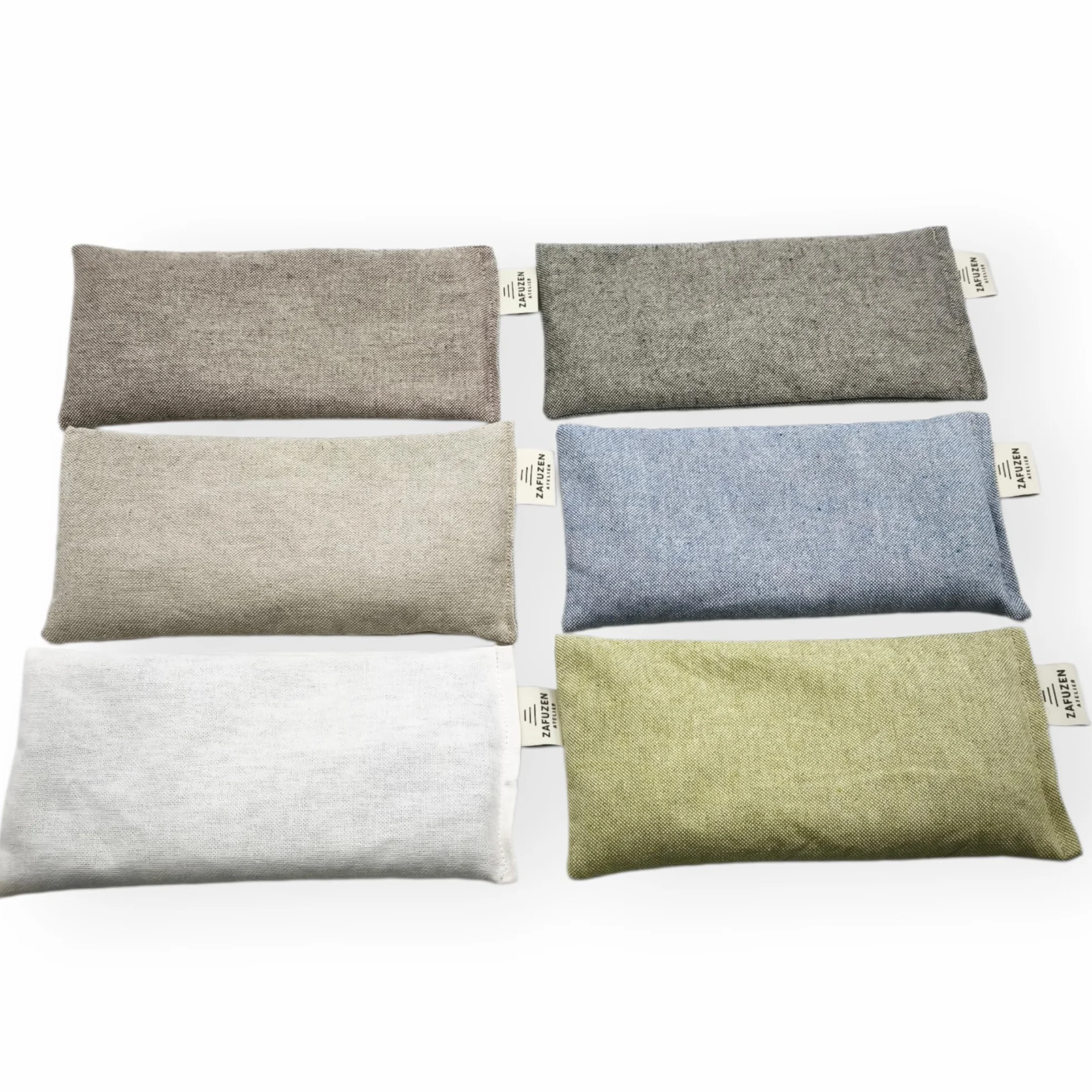 Coussins pour Les Yeux Full Palette – Coussins Oculaires Lavande Naturelle Riz Coton Naturel Yoga Méditation Relaxation