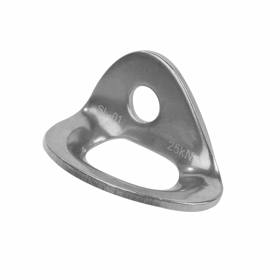 Crochets d'ancrage Acier Inoxydable pour Escalade capacité 2 500 kg Lot de 2
