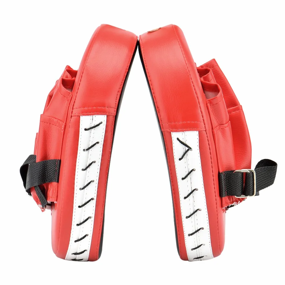 Queta Bouclier Courbe Pattes d'Ours Boxe Cuir Entraînement Sport Combat Boxe Taekwondo Muay Thai Sanda