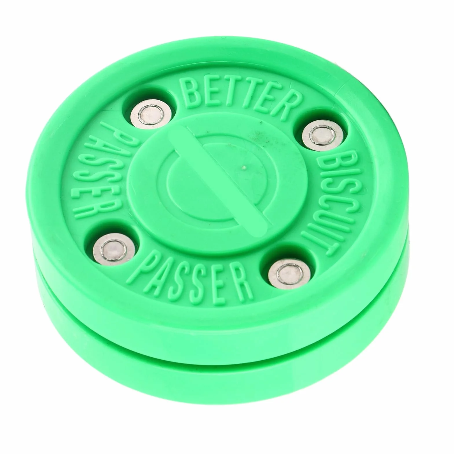 Yctze Hockey sur Glace Puck avec Absorption des Chocs Verte - Pratique de Patinage à Roulettes