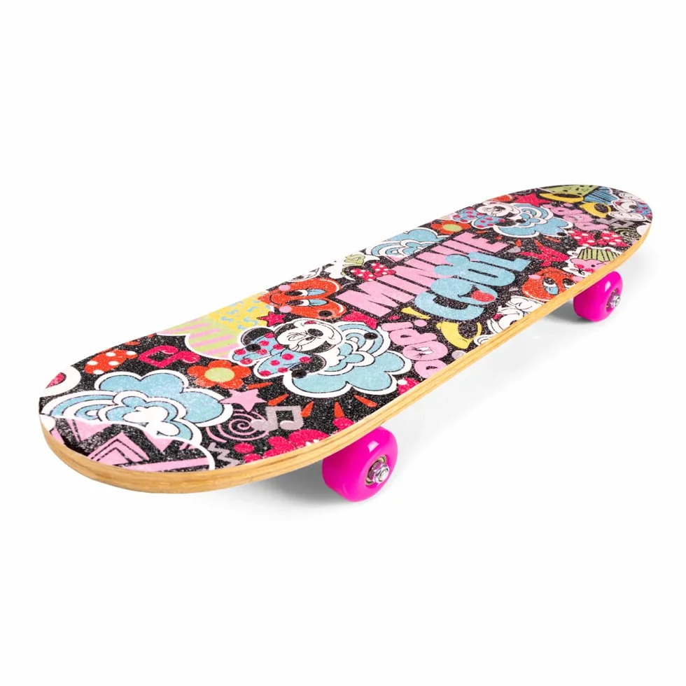 Seven Polska Skateboard Minnie Mouse 61 x 15 x 8/10 cm Multicolore