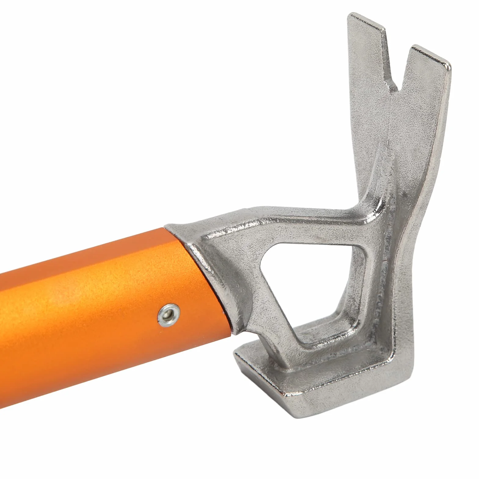 Marteau à piquets pour Tente de Camping en Plein air Multifonctionnel, poignée en Alliage d’Aluminium, tête en Acier Carbone, extracteur de piquets Orange
